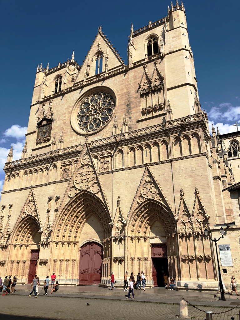 Kathedrale von Lyon am Place Saint-Jean