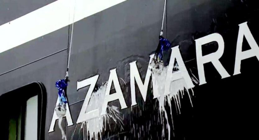 Azamara Pursuit von Azamara Club Cruises wurde getauft