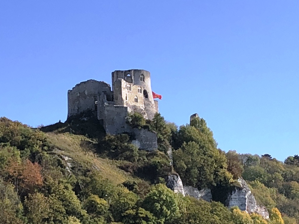 A-ROSA VIVA Ausblick auf das Chateau Gaillard