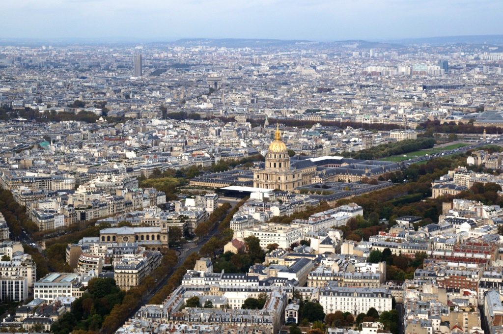 A-ROSA VIVA Ausblick vom Turm Montparnasse auf Paris