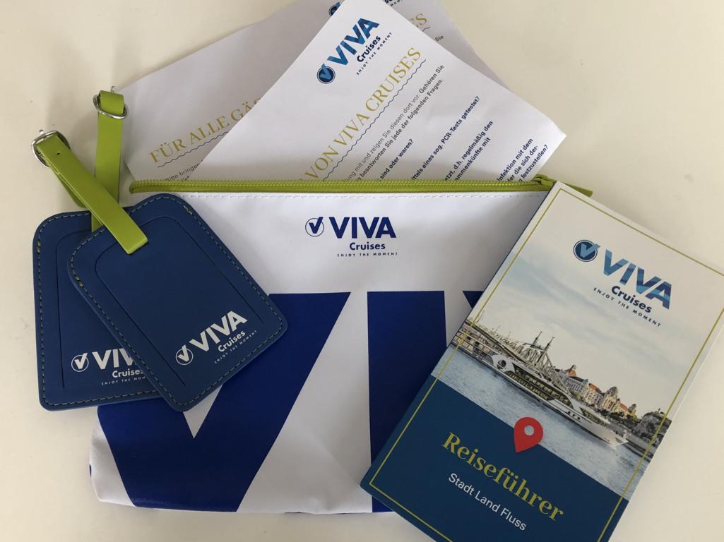 Reiseunterlagen VIVA Cruises Erlebnis Rheingau