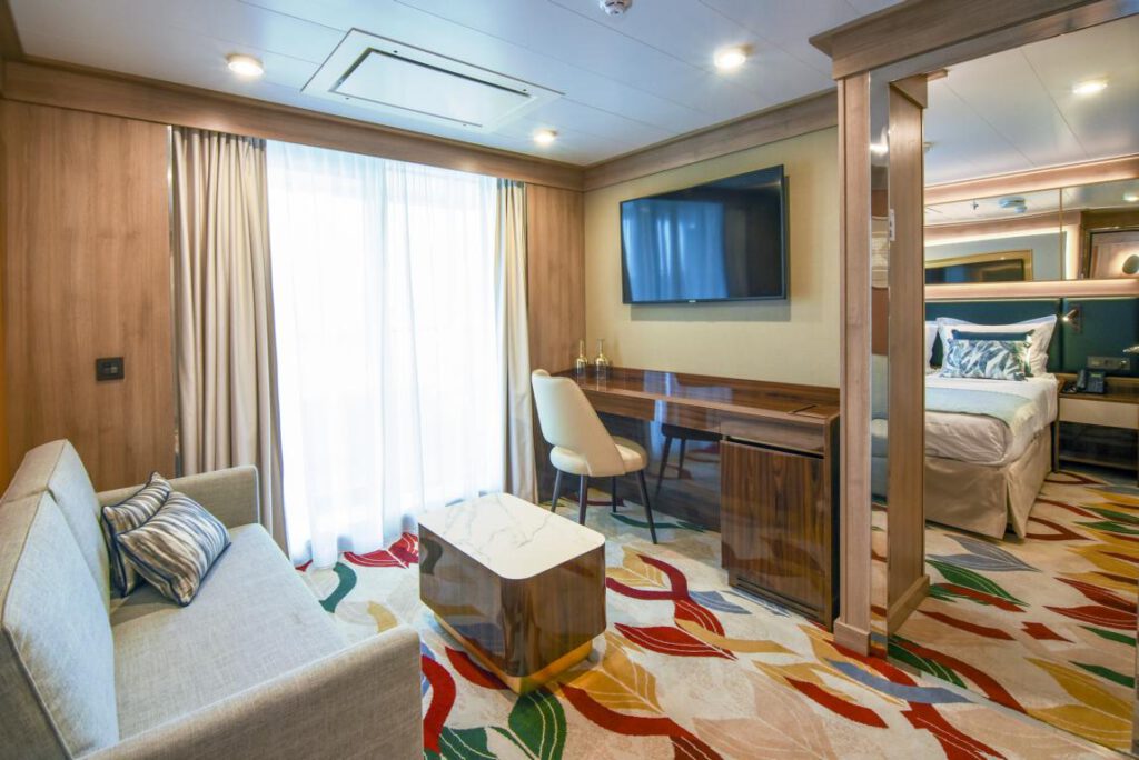 nicko cruises World Voyager VIP Suite