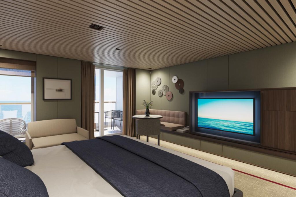 Norwegian Prima The Haven Penthouse Suite mit großem Balkon