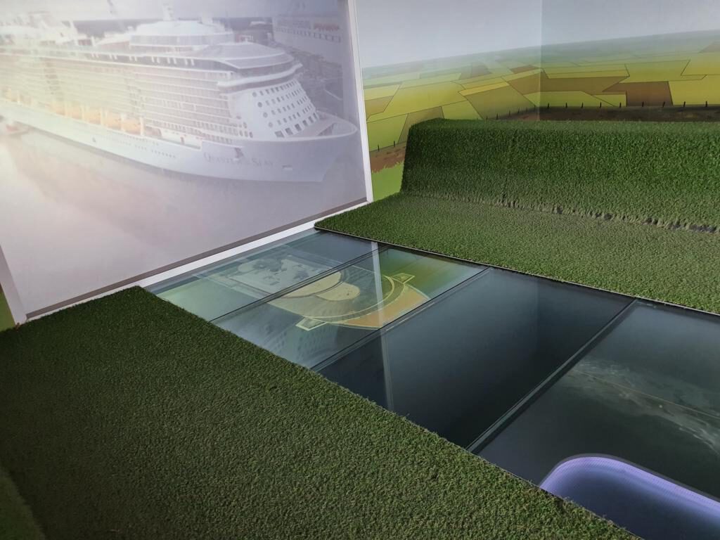Besucherzentrum Meyer Werft Virtuelle Emsüberführung