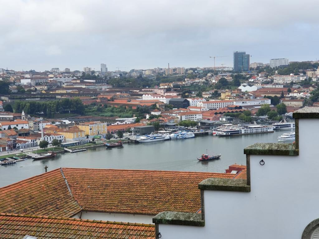Aussicht auf Porto von der Kathedrale Sé do Porto
