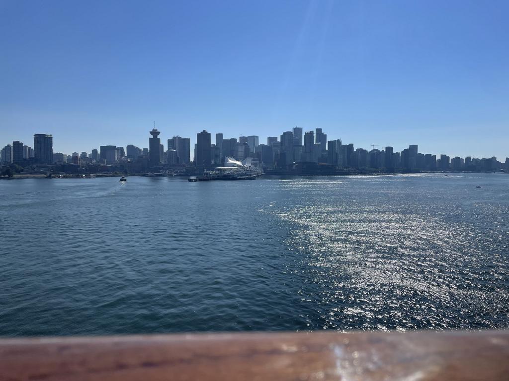 Ausfahrt Vancouver Kanada - Alaska Kreuzfahrt 