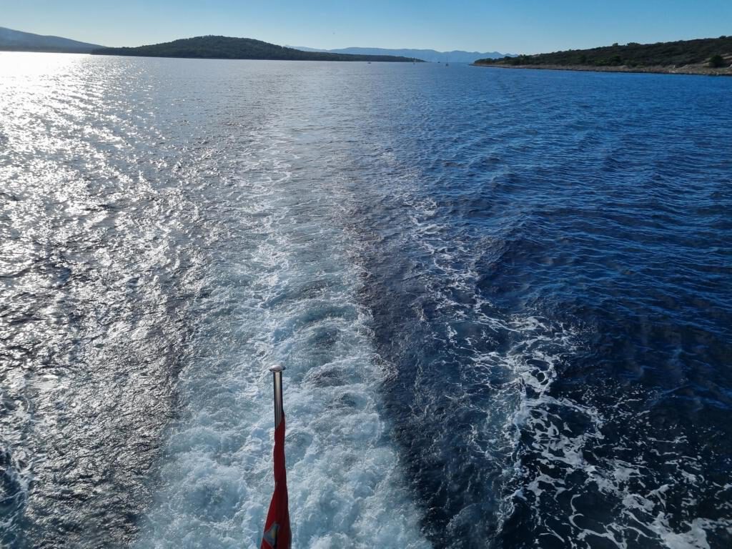 Kroatien Kreuzfahrt - Luxusyacht Princess -auf dem Weg nach Hvar