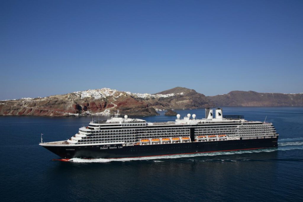 Holland AMERICA LINE Fly&Cruise Santorini