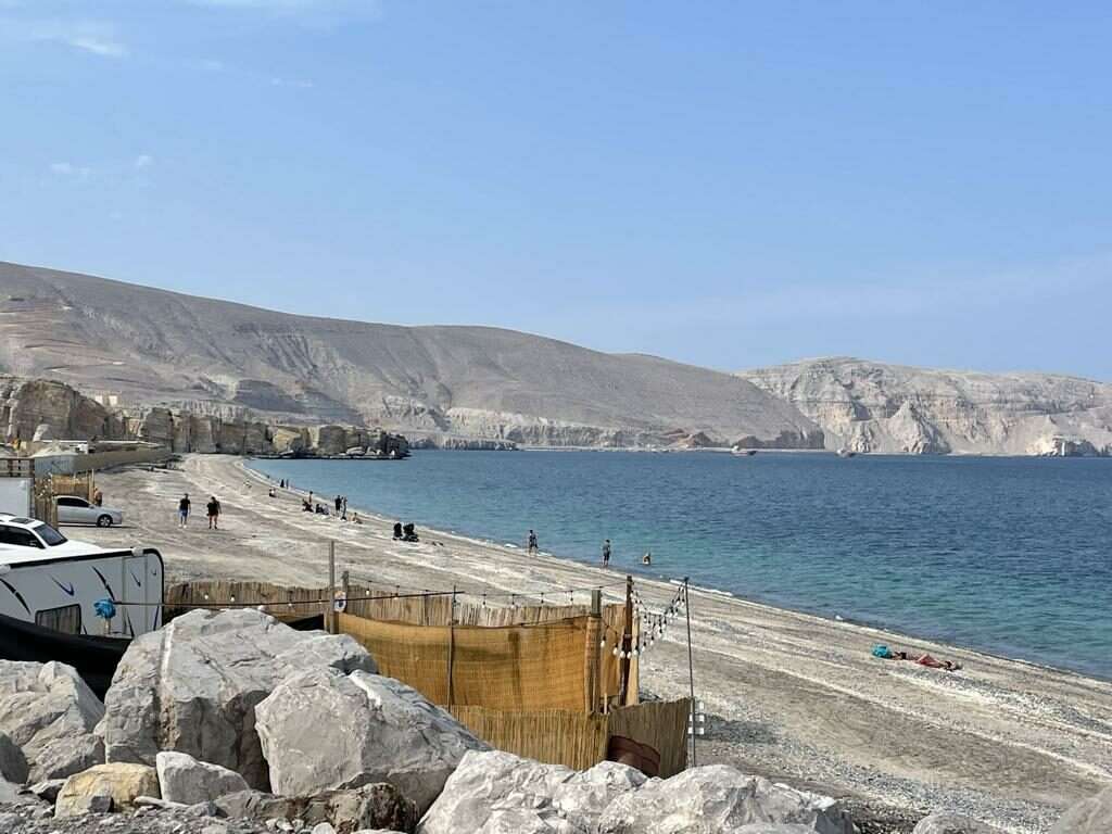 Khasab im Oman Strand