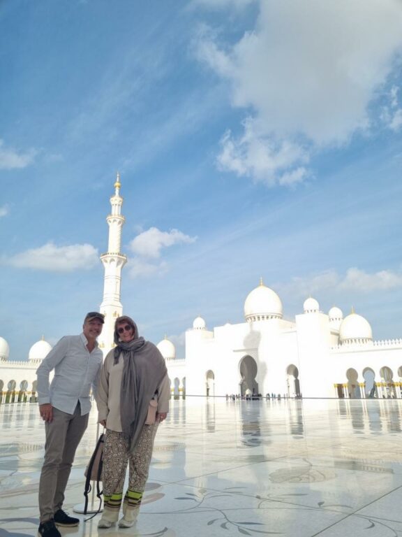 Cruisecouple Sheikh Zayed Grand Moschee Abu Dhabi