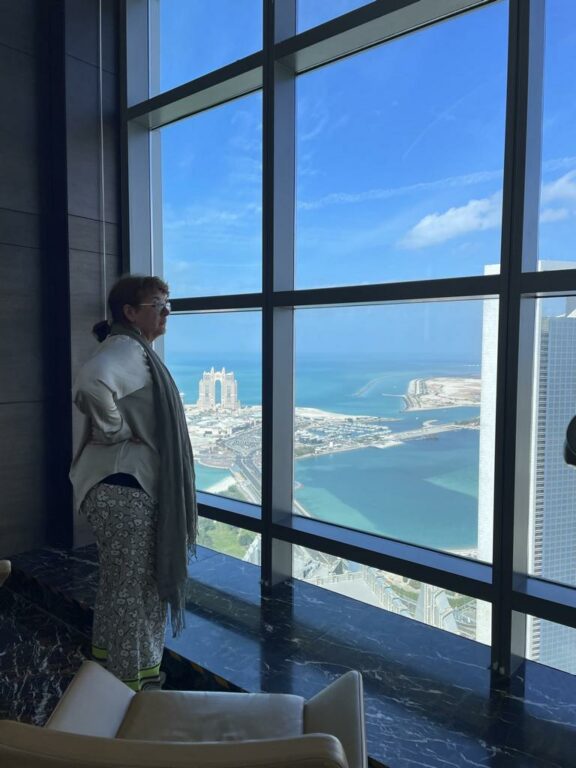 Mrs. Gabriele Observation Deck at 300 Abu Dhabi