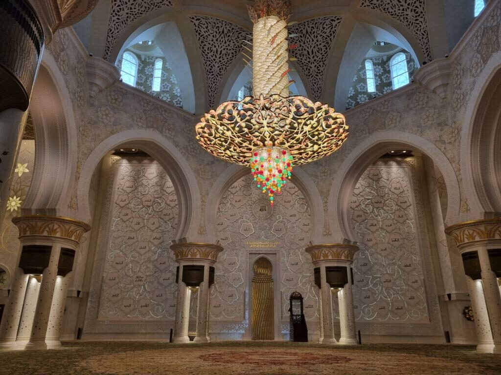 Sheikh Zayed Grand Moschee Abu Dhabi
