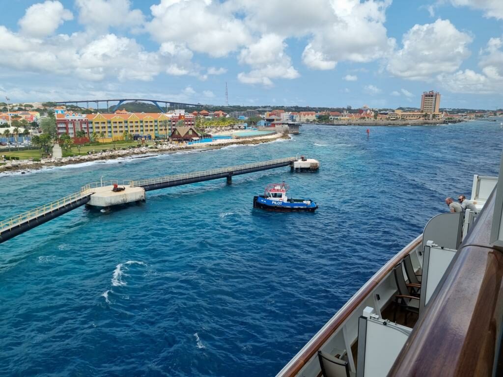 Nieuw Statendam Anlegen auf Curacao
