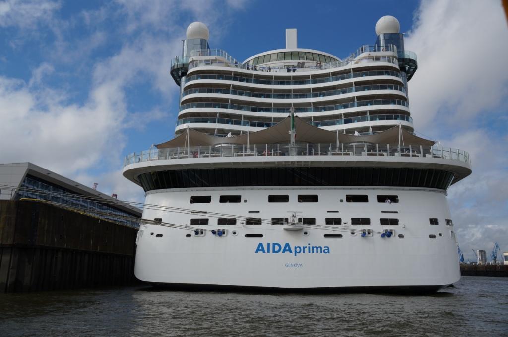 AIDAprima auf den Hamburg Cruise Days 2017