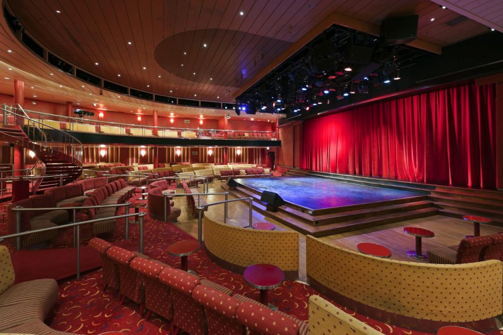 Cruise & Maritime Voyages MS Columbus Marquee Theatre Palladium-Show-Lounge-Promenade-Deck7