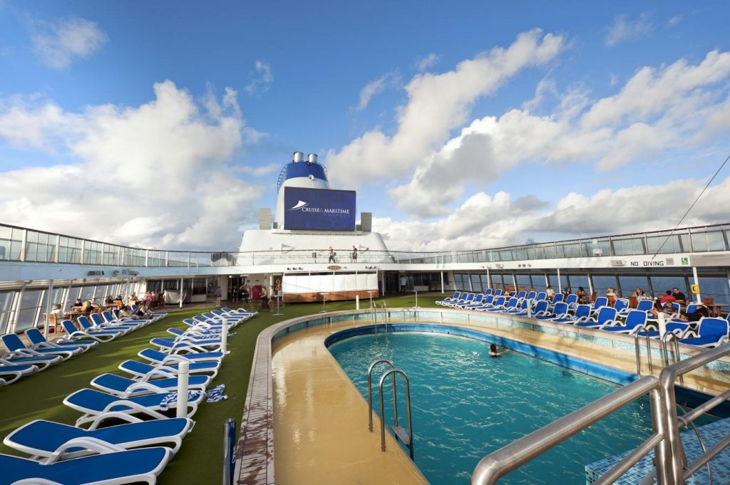 Cruise & Maritime Voyages MS Columbus Pool - Lido Deck 12