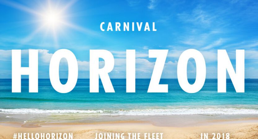 Carnival Horizon heißt das neue Schiff von Carnival Cruise Line