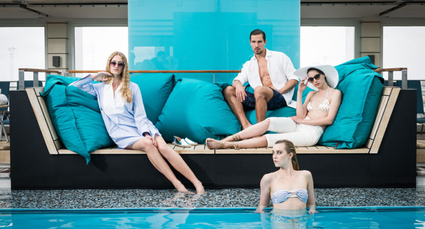 Die McFIT Models bei ‚Fashion2Sea‘ von HAPAG-LLOYD Kreuzfahrten