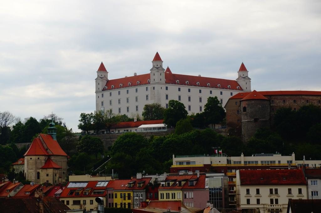 reisebericht donau flussreise- Bratislava Ausblick