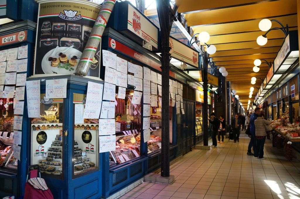 reisebericht donau flussreise- Budapest Markthalle