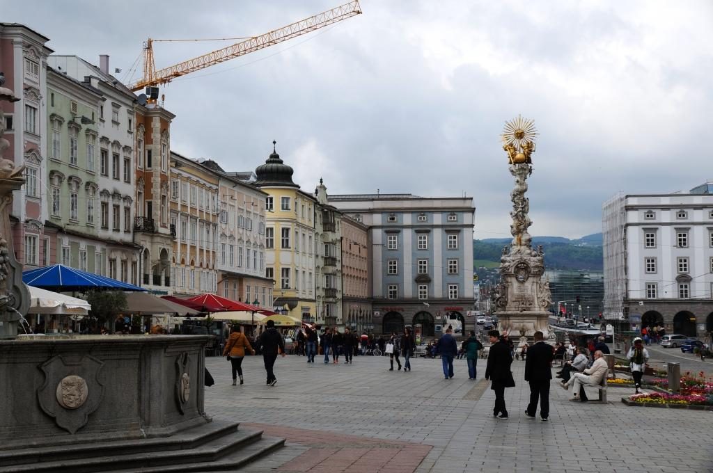 reisebericht donau flussreise Linz Innenstadt